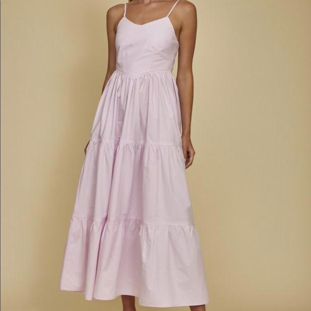 Hunter Bell Maxi Dress Pink size 2